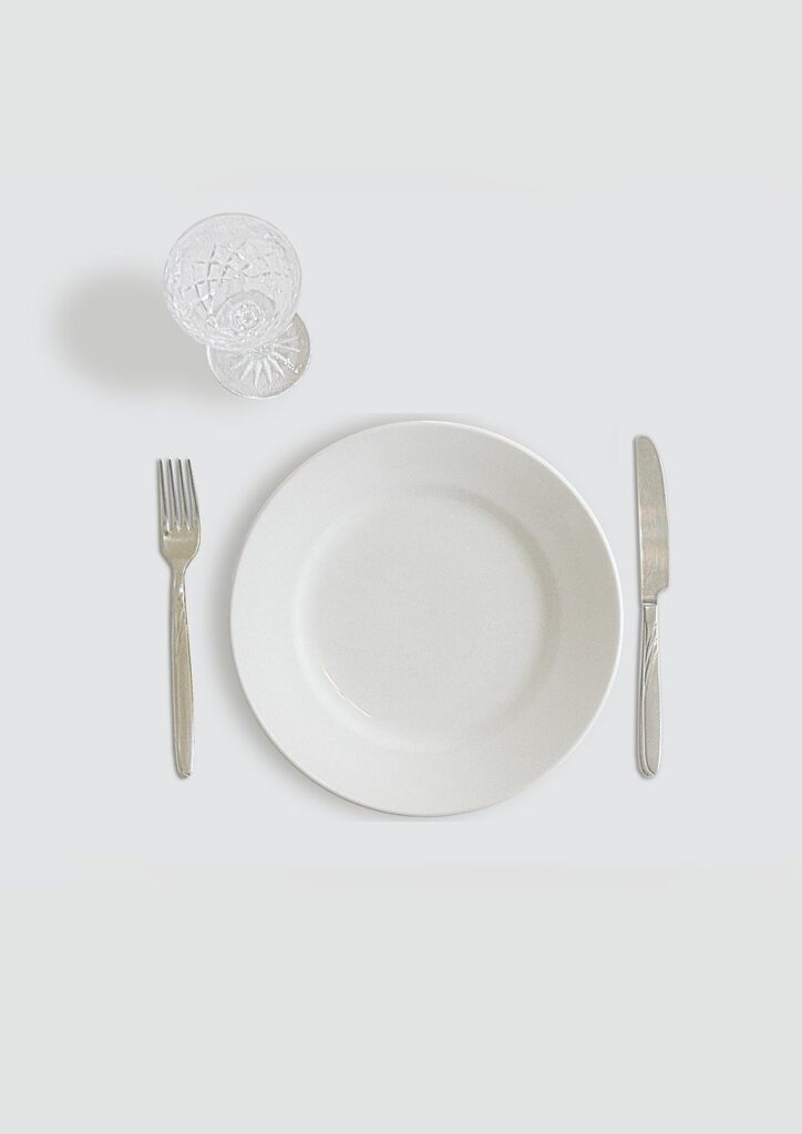 dishes, white, plate
